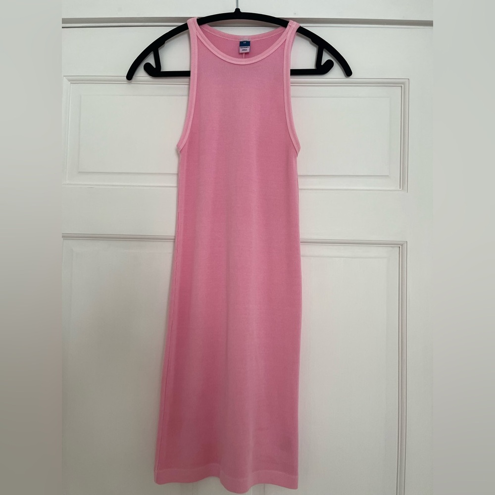 Old Navy Light Pink Ribbed Dress